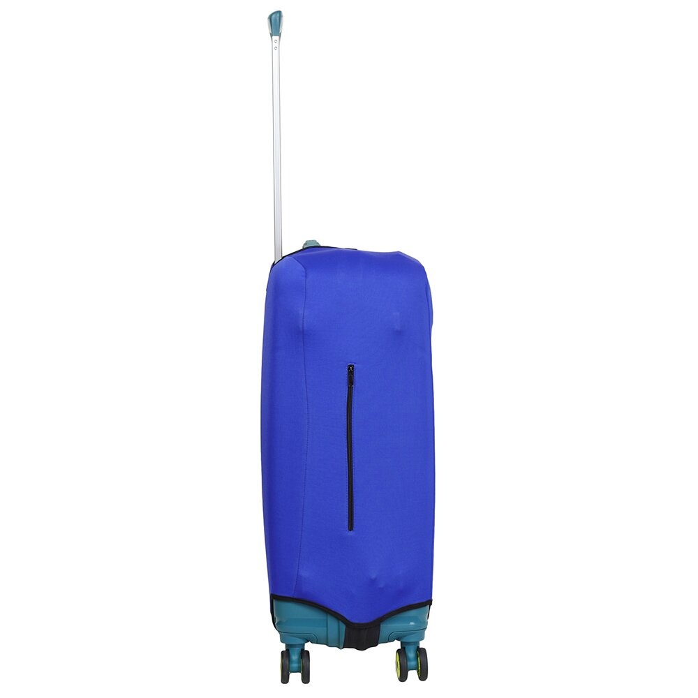 Універсальний захисний чохол для середньої валізи 8002-34 електрик (яскраво-синій)