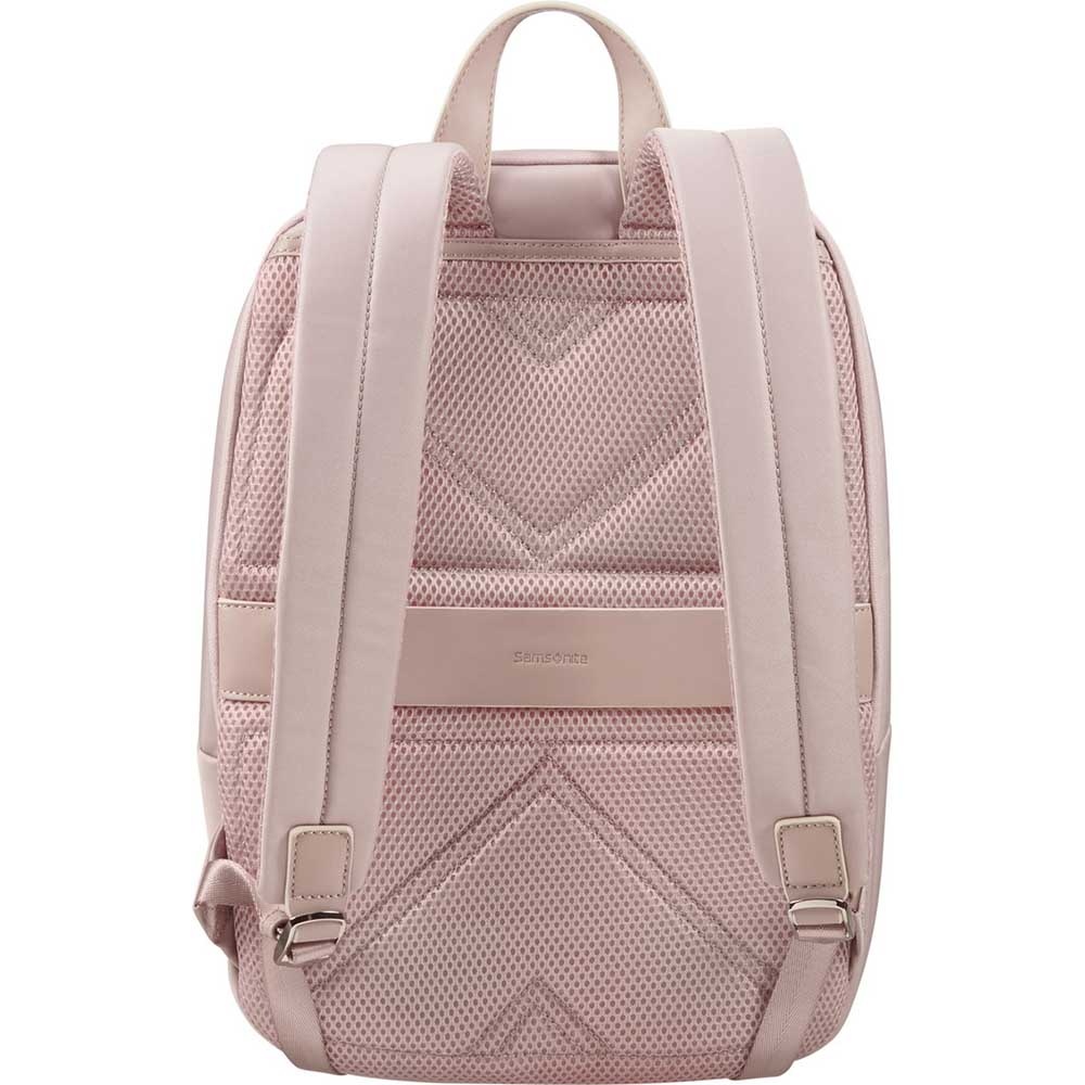 Daily backpack for women with laptop compartment up to 14,1" Samsonite Eco Wave KC2*003 Stone Grey