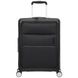 American Tourister Hello Cabin suitcase with laptop compartment up to 15.6" made of polypropylene on 4 wheels MC4 * 001 Onyx Black (small)