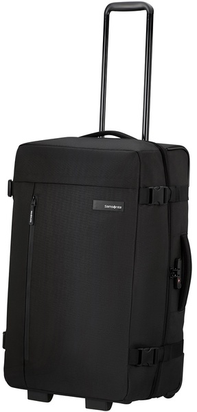 Travel bag on wheels Samsonite Roader KJ2*009 Deep Black (medium)