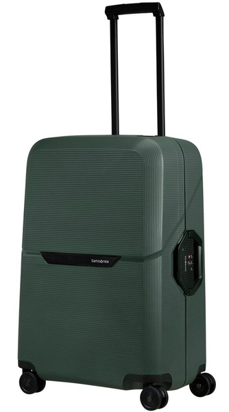 Samsonite Magnum Eco suitcase made of polypropylene on 4 wheels KH2 * 002 Forest Green (medium)