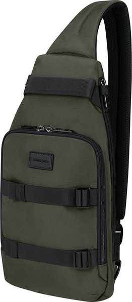 Sling backpack with compartment for a tablet Samsonite Sackmod KL3*004 Foliage Green