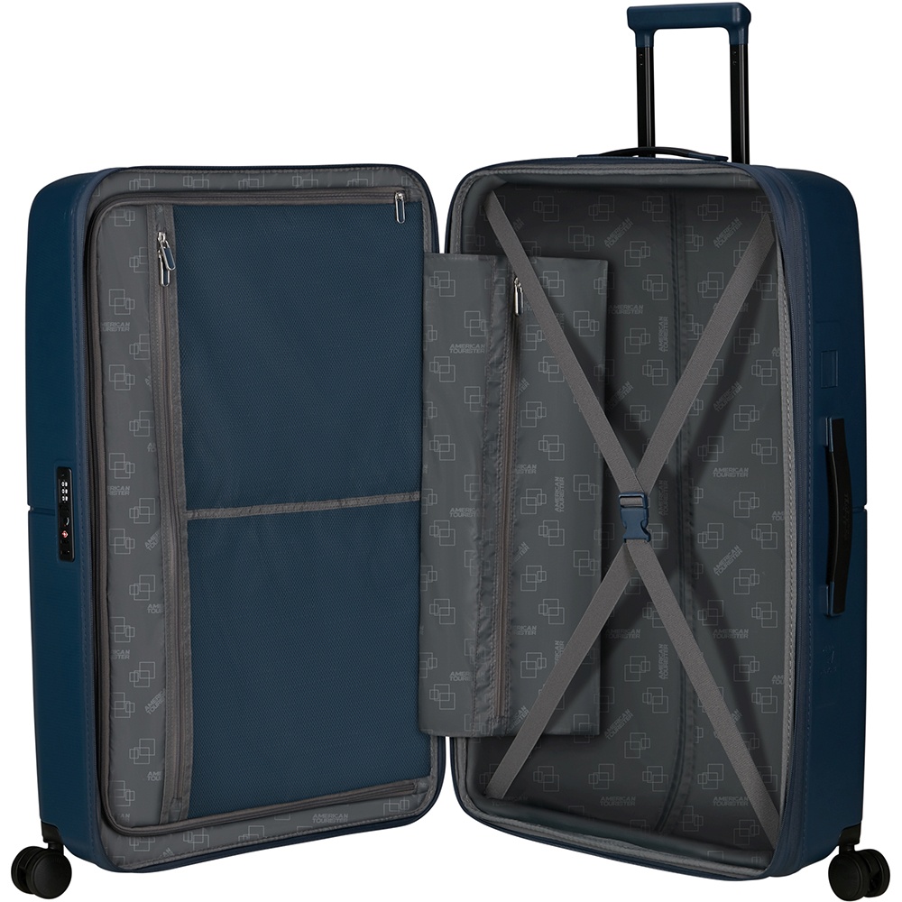 Валіза American Tourister Dashpop із поліпропілену на 4-х колесах MG5*003;11 Midnight Blue (велика)