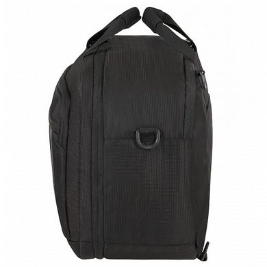 Дорожня сумка-рюкзак American Tourister WORK-E тексильна MB6*005 чорна (мала)