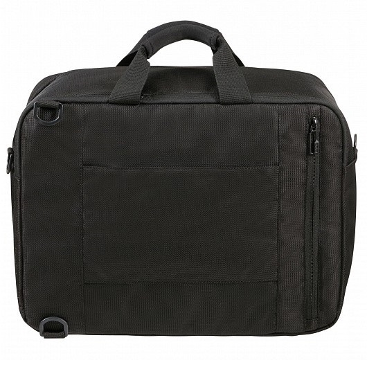 Дорожная сумка-рюкзак American Tourister WORK-E тексильная MB6*005 черная (малая)