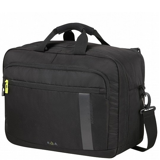 Дорожня сумка-рюкзак American Tourister Work-E MB6*005;09 чорна (мала)
