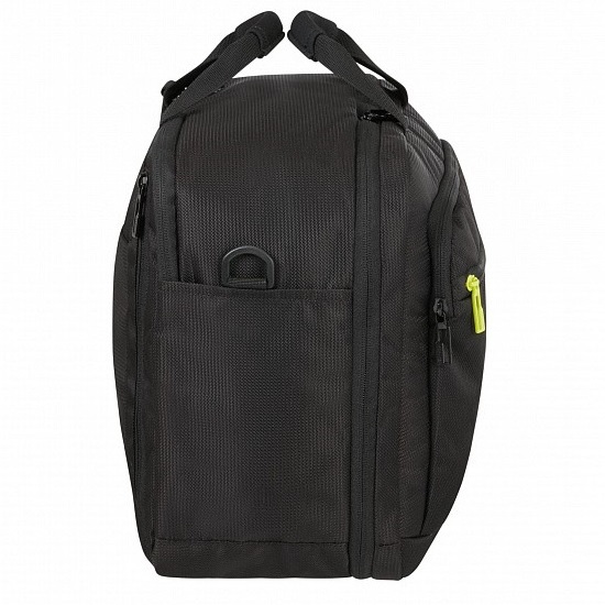 Дорожная сумка-рюкзак American Tourister WORK-E тексильная MB6*005 черная (малая)