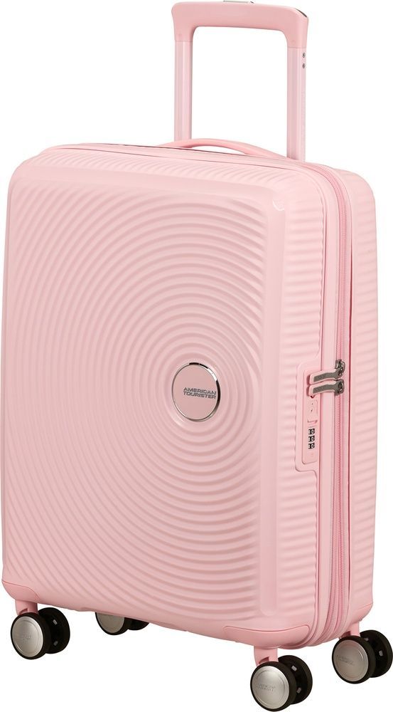 Валіза American Tourister Soundbox із поліпропілену на 4-х колесах 32G*001 Pastel Pink (мала)