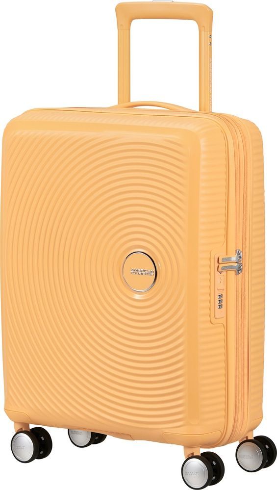 Чемодан American Tourister Soundbox из полипропилена на 4-х колесах 32G*001 Papaya Pop (малый)