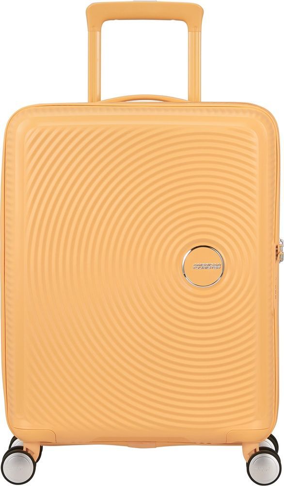 Чемодан American Tourister Soundbox из полипропилена на 4-х колесах 32G*001 Papaya Pop (малый)