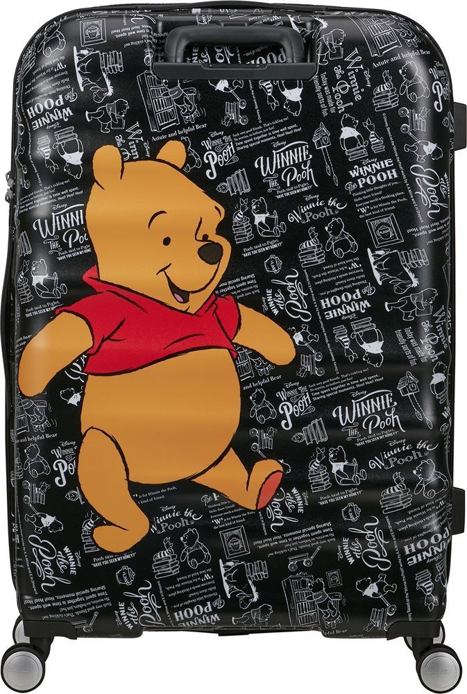 Валіза American Tourister Wavebreaker Disney з ABS пластику на 4-х колесах 31C*021 Winnie The Pooh (велика)