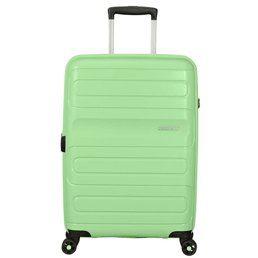 Suitcase American Tourister Sunside polypropylene on 4 wheels 51g*002 Neo Mint (medium)