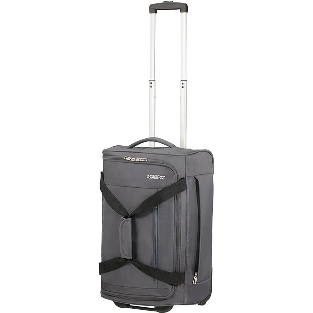 Дорожня сумка American Tourister Heat Wave текстильна на 2-х колесах 95G*005 Charcoal Grey (мала)