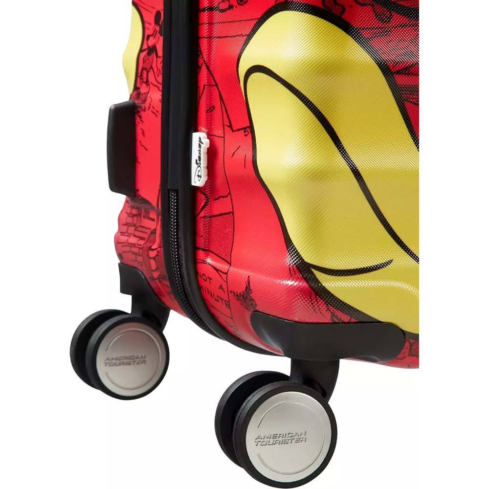 Валіза American Tourister Wavebreaker Disney з ABS пластику на 4-х колесах 31C*007 Mickey Comics Red (велика)