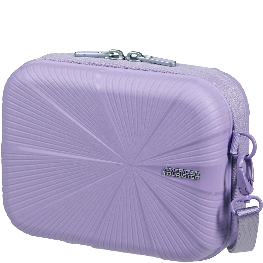 Маленька дорожня жіноча сумка American Tourister Starvibe Cross-over із поліпропілену MD5*007 Digital Lavender