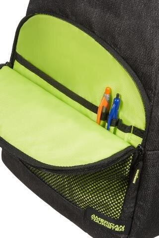 Рюкзак повсякденний з відділенням для ноутбука до 15,6" American Tourister SPORTY MESH 89G*001 антрацит/лайм