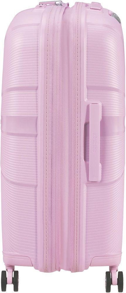 Чемодан American Tourister Starvibe из полипропилена на 4-х колесах MD5*003 Metallic Pastel Lavender (средний)
