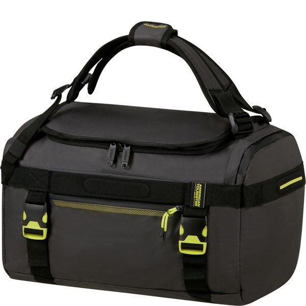 Рюкзак-сумка American Tourister Urban Track M с пропиткой от влаги MD1*217 LMTD Black/Lime