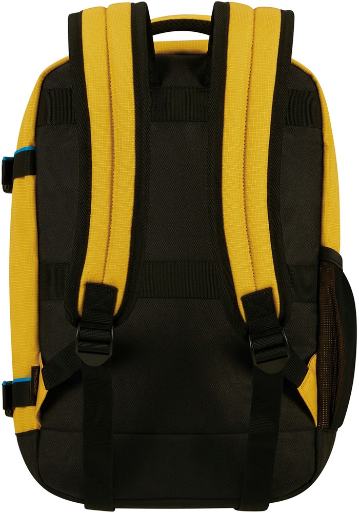 Travel backpack American Tourister Take2Cabin S for hand luggage in Ryanair 91G*004 Yellow