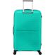 Ultralight suitcase American Tourister Airconic made of polypropylene on 4 wheels 88G*003 Aqua Green (large)
