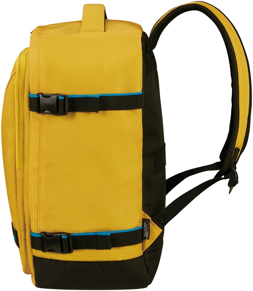 Travel backpack American Tourister Take2Cabin S for hand luggage in Ryanair 91G*004 Yellow