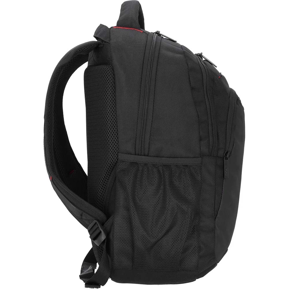 Casual backpack with laptop compartment up to 15.6" American Tourister AT Work Eco USB 33G*022 Bass Black