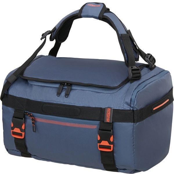 Рюкзак-сумка American Tourister Urban Track M с пропиткой от влаги MD1*217 LMTD Navy/Orange