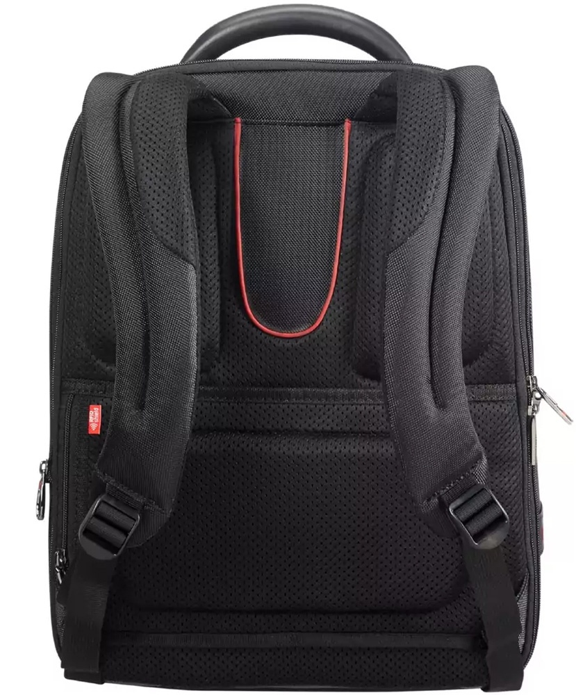 Backpack with laptop compartment 15.6" and with expansion Samsonite PRO-DLX 5 CG7*008 black