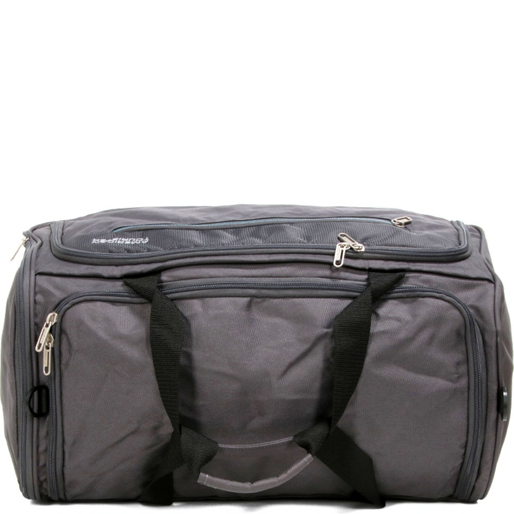 Travel bag American Tourister Heat Wave textile 95G*006 Charcoal Gray (small)