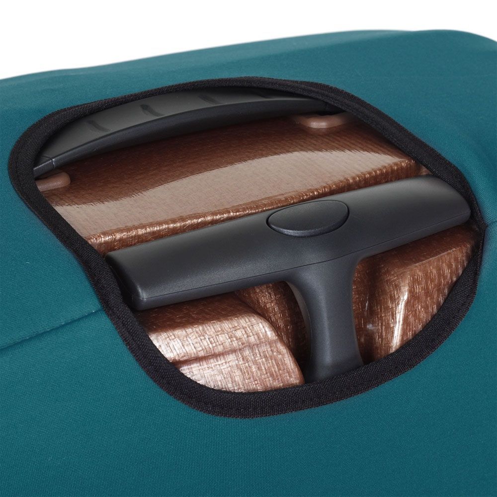 Universal protective cover for large suitcase 9001-62 Dark turquoise