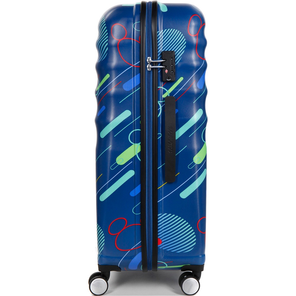 Suitcase American Tourister Wavebreaker Disney made of ABS plastic on 4 wheels 31C*007 Mickey Future Pop (large)