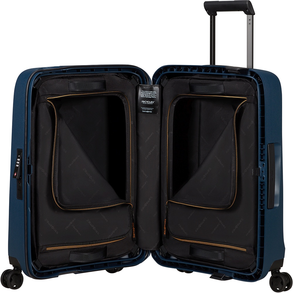 Suitcase Samsonite Essens made of polypropylene on 4 wheels KM0*001 Midnight Blue (small)