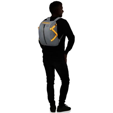 Рюкзак повседневный с отделением для ноутбука до 14,1" American Tourister Take2Cabin 91G*001 Grey/Yellow