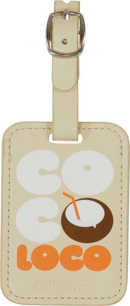 Набір адресних бірок American Tourister Ta MF3*009;52 Print Coco Loco (2 шт)