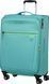 Lightweight suitcase American Tourister AeroSpin textile on 4 wheels MH6*002;21 Dusty Turquoise (medium)