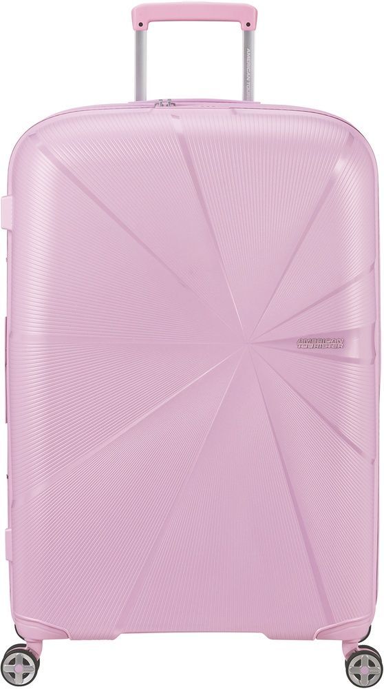 Валіза American Tourister Starvibe із поліпропілену на 4-х колесах MD5*004 Metallic Pastel Lavender (велика)