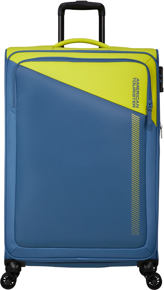 Чемодан American Tourister Daring Dash текстильный на 4-х колесах MF7*003 Lime Coronet (большой)