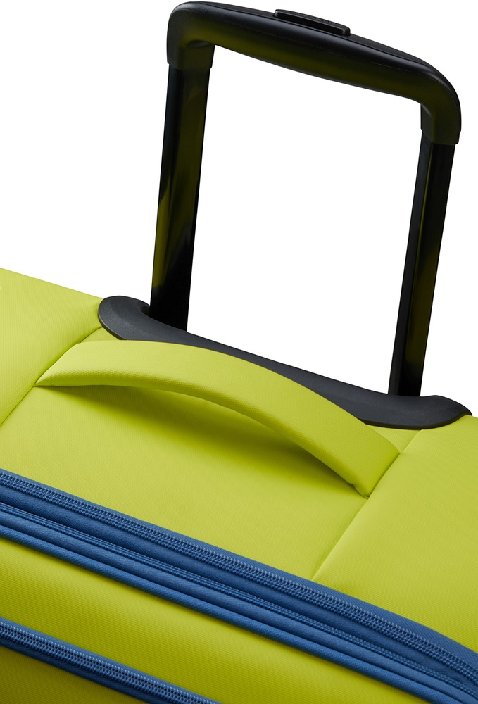 Валіза American Tourister Daring Dash текстильна на 4-х колесах MF7*003 Lime Coronet (велика)