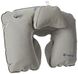 Inflatable neck pillow with headrest Carlton gray