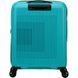 Suitcase American Tourister AeroStep made of polypropylene on 4 wheels MD8*001 Turquoise Tonic (small)