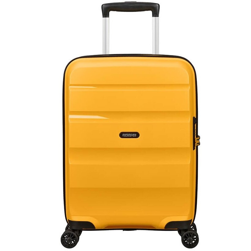 Suitcase American Tourister Bon Air DLX made of polypropylene on 4 wheels MB2*001 Light Yellow (small)