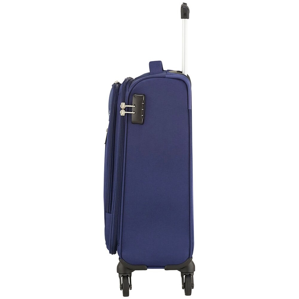 Suitcase American Tourister Heat Wave textile on 4 wheels 95g*002 (small)