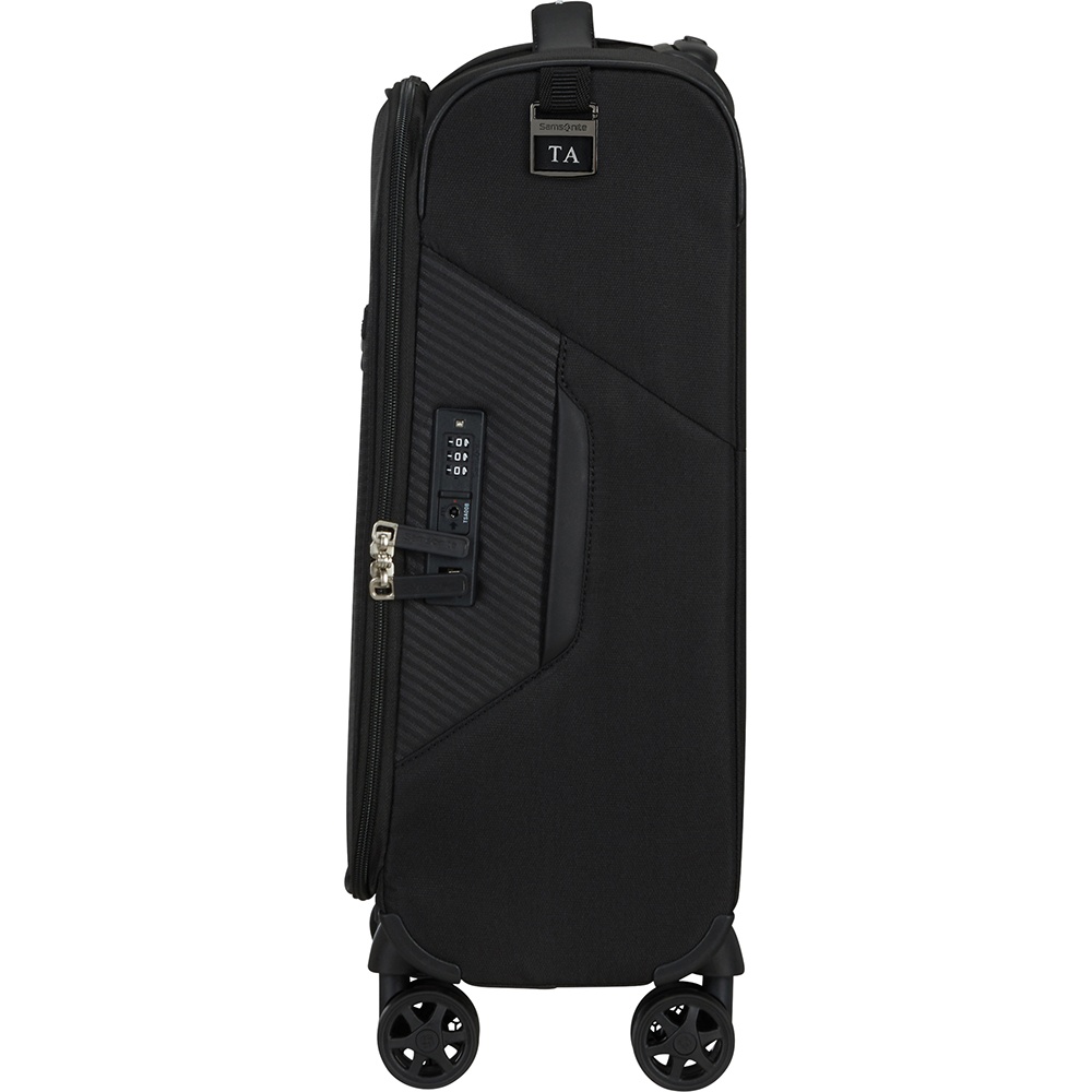 Ультралегка валіза Samsonite Litebeam текстильна на 4-х колесах KL7*003 Black (мала)