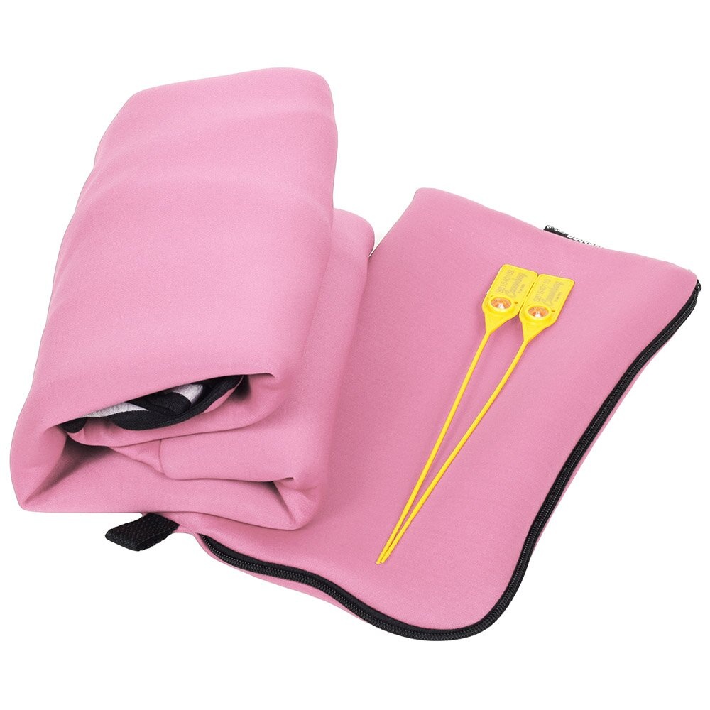 Універсальний захисний чохол для малої валізи 8003-37 ніжно рожевий