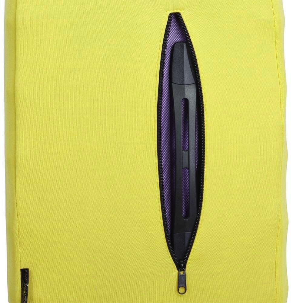 Универсальный защитный чехол для среднего чемодана 9002-6 Желтый