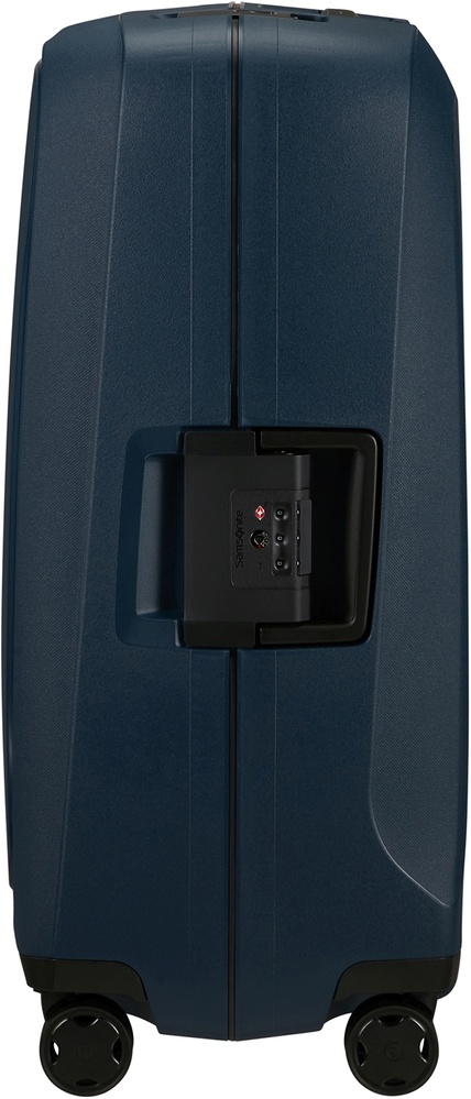 Suitcase Samsonite Essens made of polypropylene on 4 wheels KM0*002 Midnight Blue (medium)