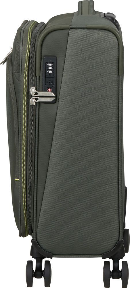 Валіза American Tourister Wanderlite текстильна на 2-х колесах MJ6*004 Dark Khaki (мала)