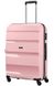 , 85a-Cherry Blossoms, Big, 75-100 liters, 83 л, 54 x 75 x 29 см, 4,2 кг, over 4 kg, Single, Without extension, With a zipper, Pink