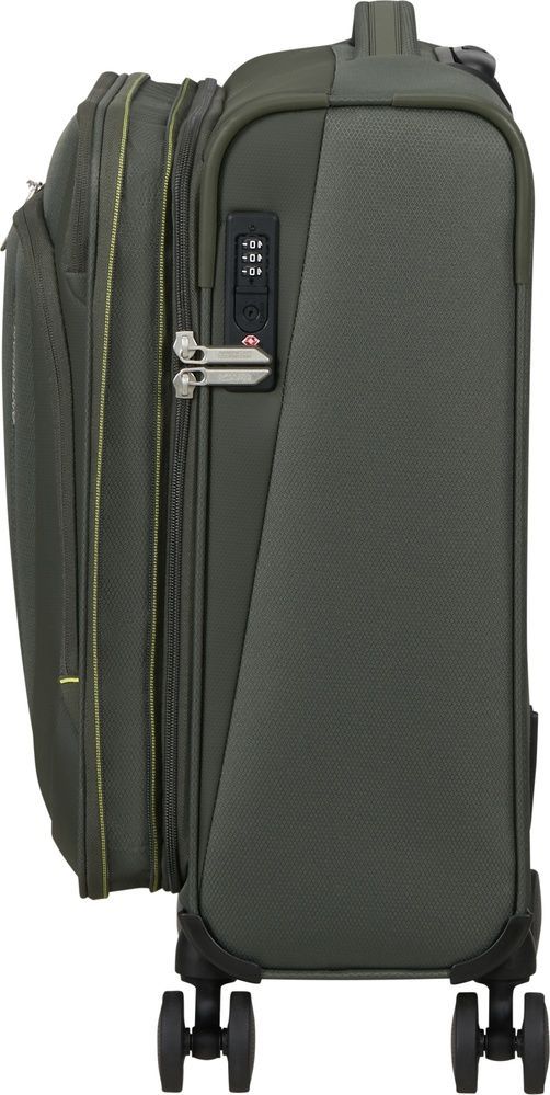 Валіза American Tourister Wanderlite текстильна на 2-х колесах MJ6*004 Dark Khaki (мала)