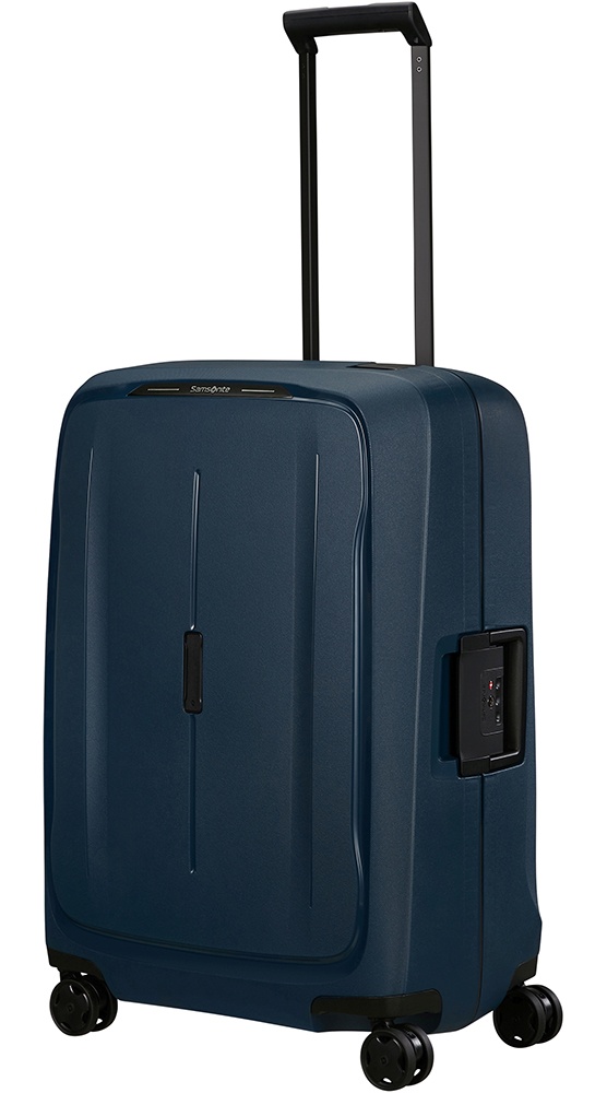 Suitcase Samsonite Essens made of polypropylene on 4 wheels KM0*002 Midnight Blue (medium)